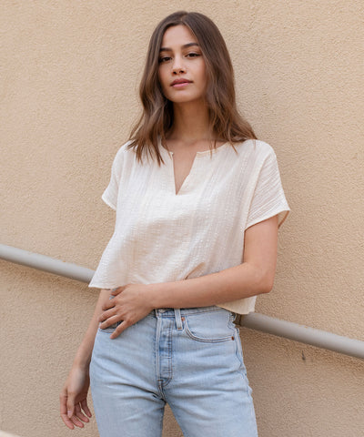 Pomona Crop Blouse