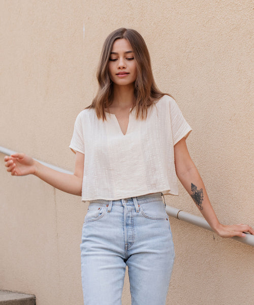 Pomona Crop Blouse