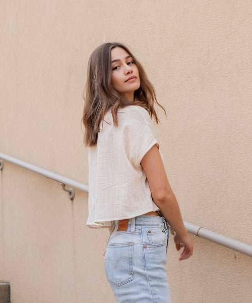 Pomona Crop Blouse