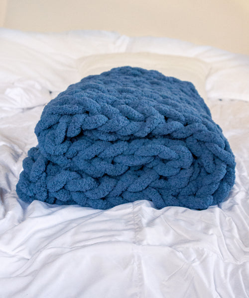 Chunky Knit Blanket