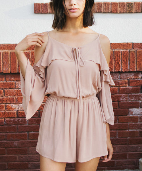 Arden Cold Shoulder Romper