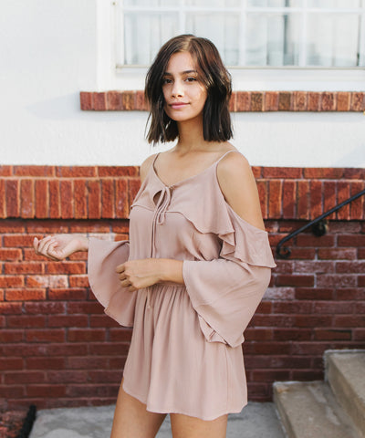 Arden Cold Shoulder Romper