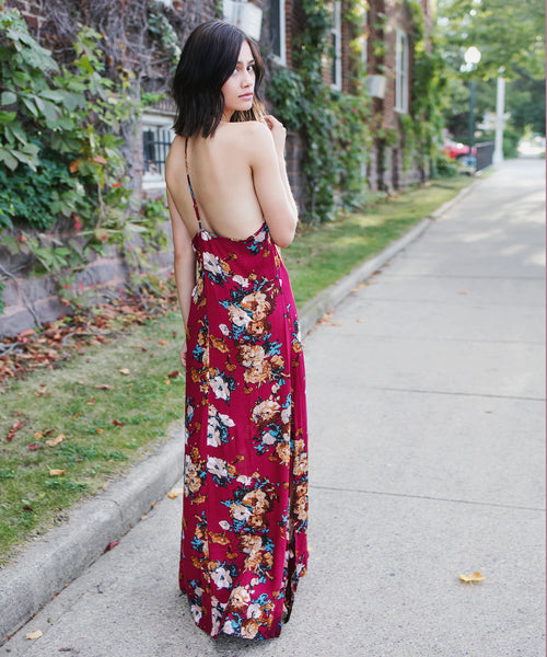 Avery Floral Maxi Dress
