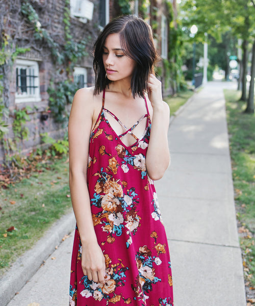 Avery Floral Maxi Dress