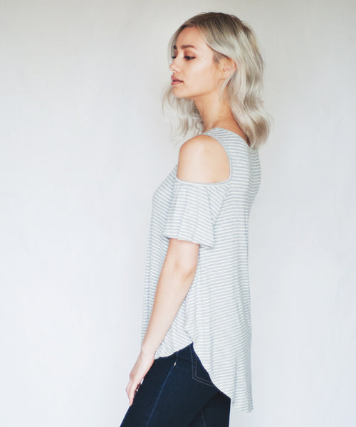 .Rowan Cold Shoulder Top