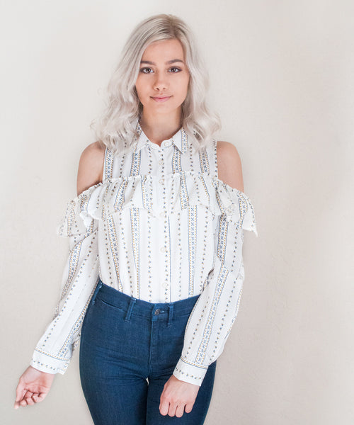Laurel Button Down Top