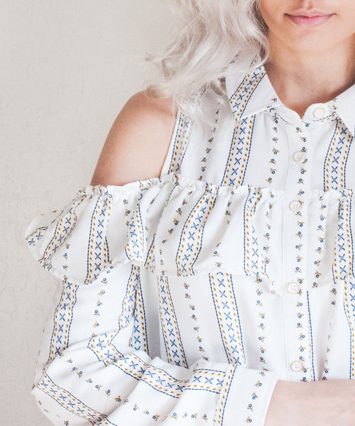 Laurel Button Down Top
