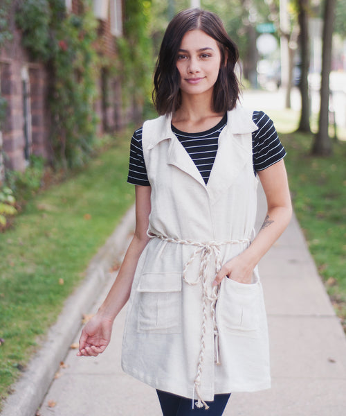 Marion Collared Vest