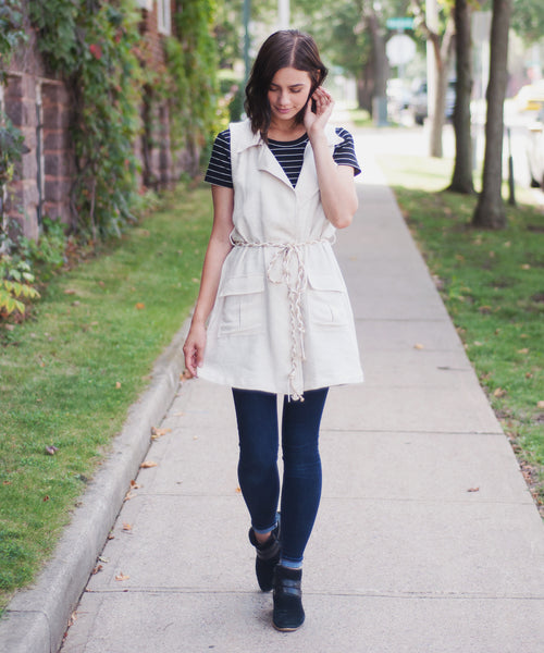 Marion Collared Vest