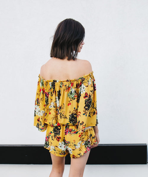 Mia Floral Romper
