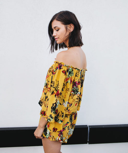 Mia Floral Romper