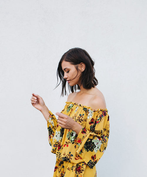 Mia Floral Romper