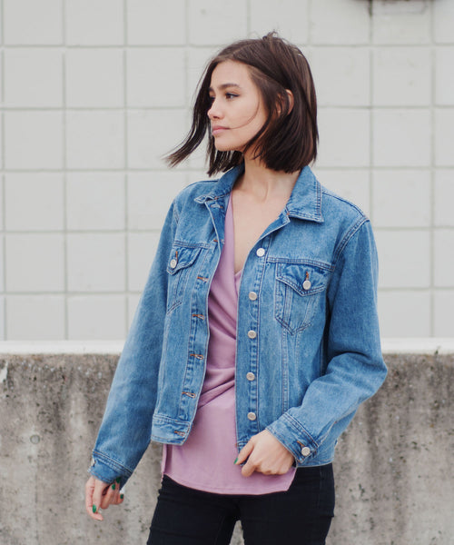 Ophelia Embroidered Denim Jacket