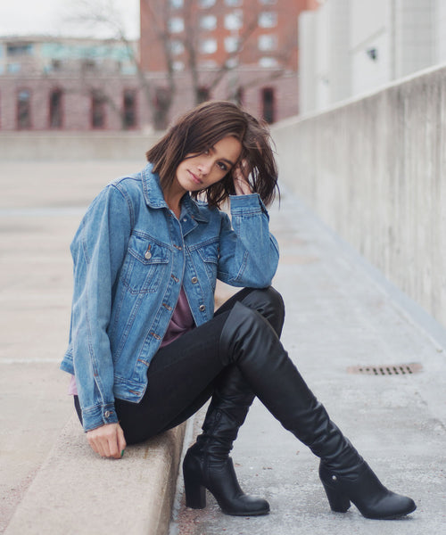 Ophelia Embroidered Denim Jacket