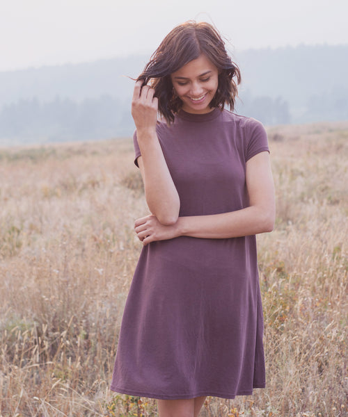 Willow Swing Dress in Marsala