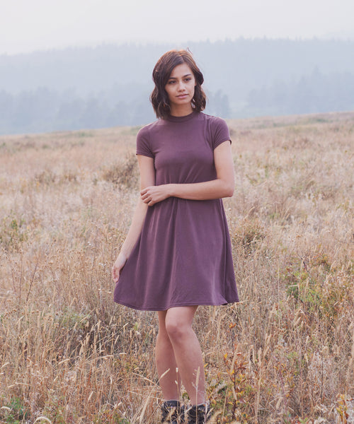 Willow Swing Dress in Marsala