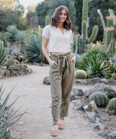 Reno Woven Tie Pants