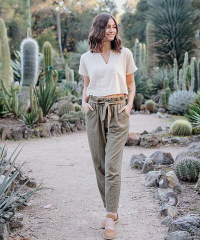 Reno Woven Tie Pants