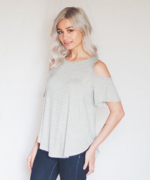 .Rowan Cold Shoulder Top