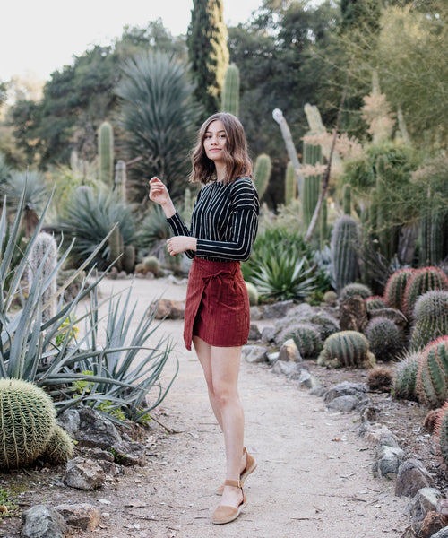 Sedona Woven Wrap Skirt
