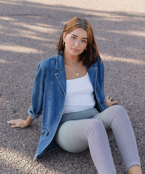 Vintage Denim Blazer