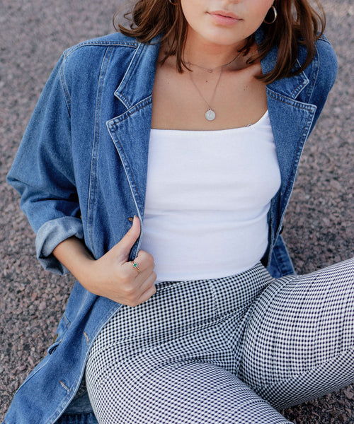 Vintage Denim Blazer