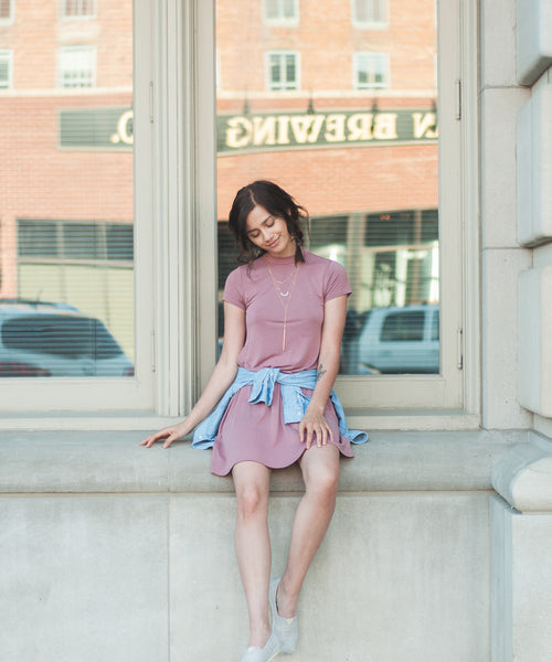 Willow Swing Dress in Rose