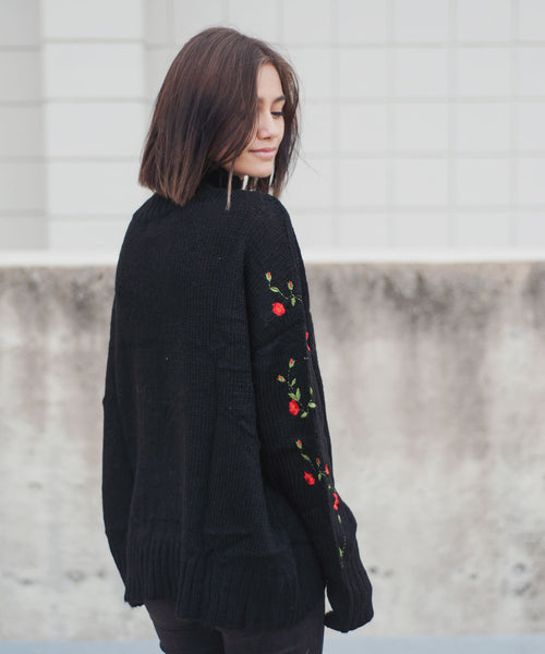 Florentine Embroidered Sweater