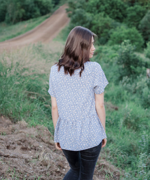Ingrid Floral Peplum Top