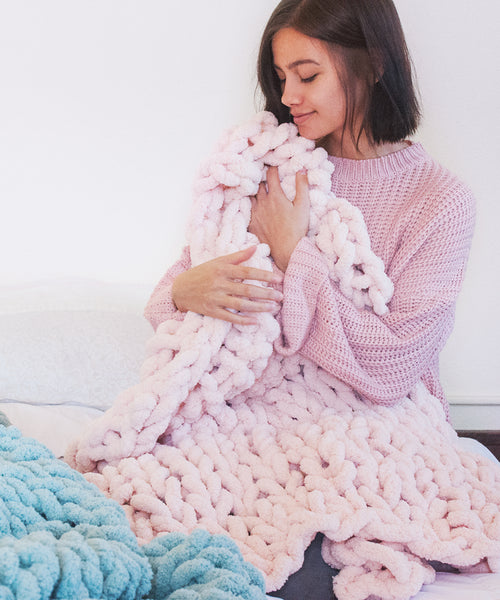 Chunky Knit Blanket