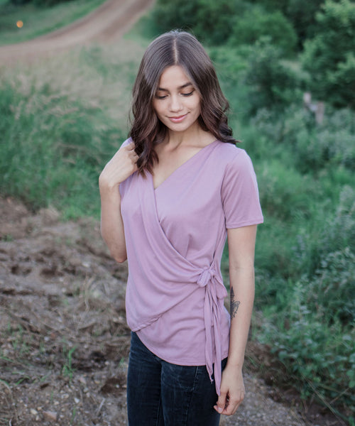 Magdalene Wrap Top