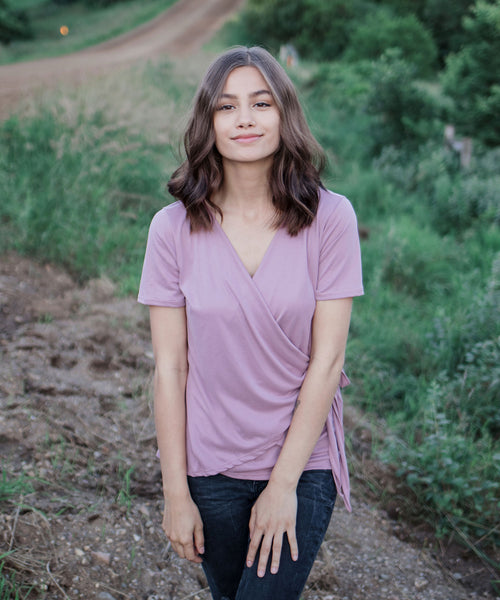 Magdalene Wrap Top