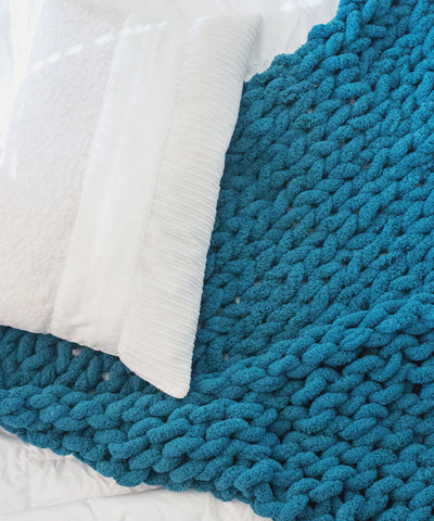 Chunky Knit Blanket